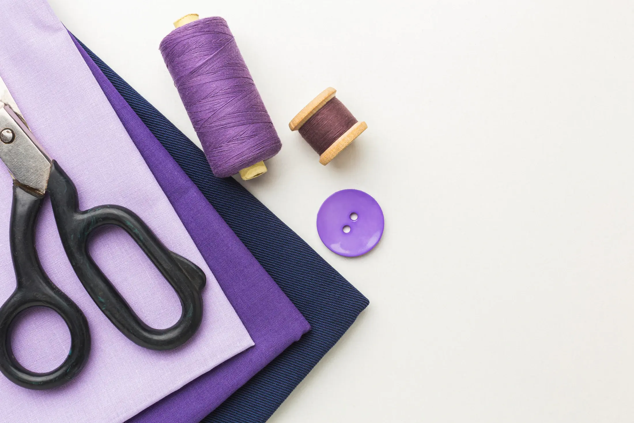 Violet thread evening set